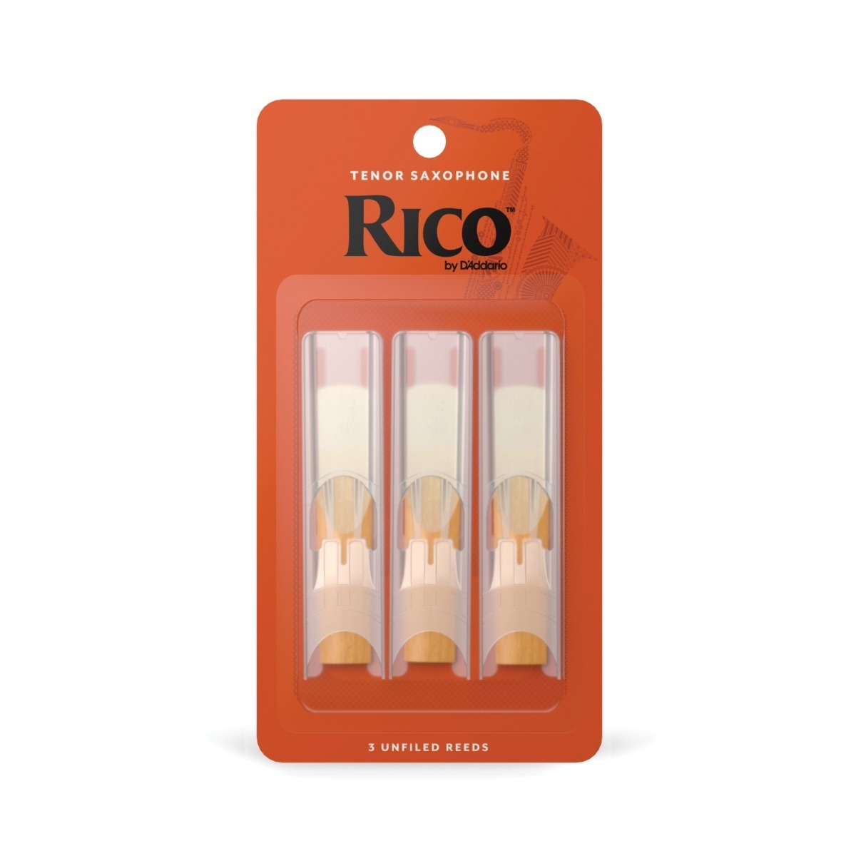 Rico by D’Addario tenorsaxofoon rieten, 3-Pack