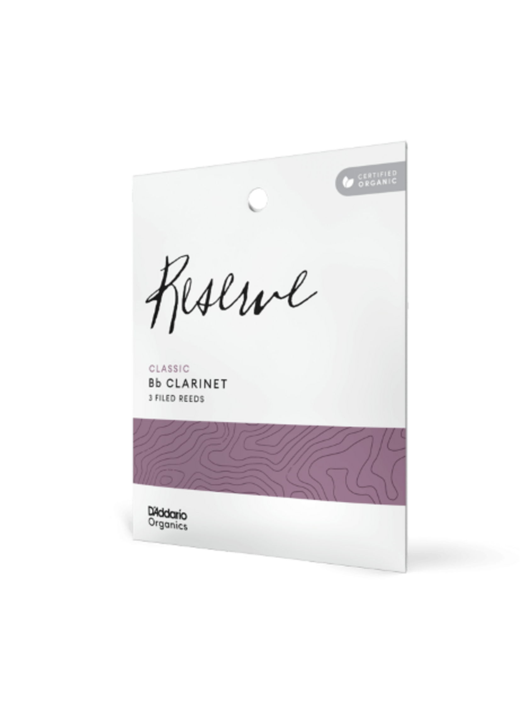D'Addario D'Addario Organic Reserve Classic besklarinet, 3-pack