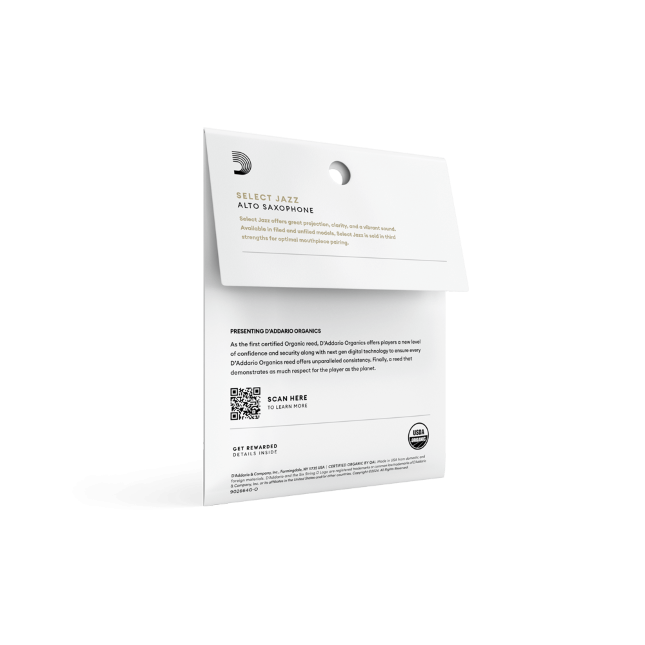 Organic Select Jazz Filed altsaxofoon, 3-pack