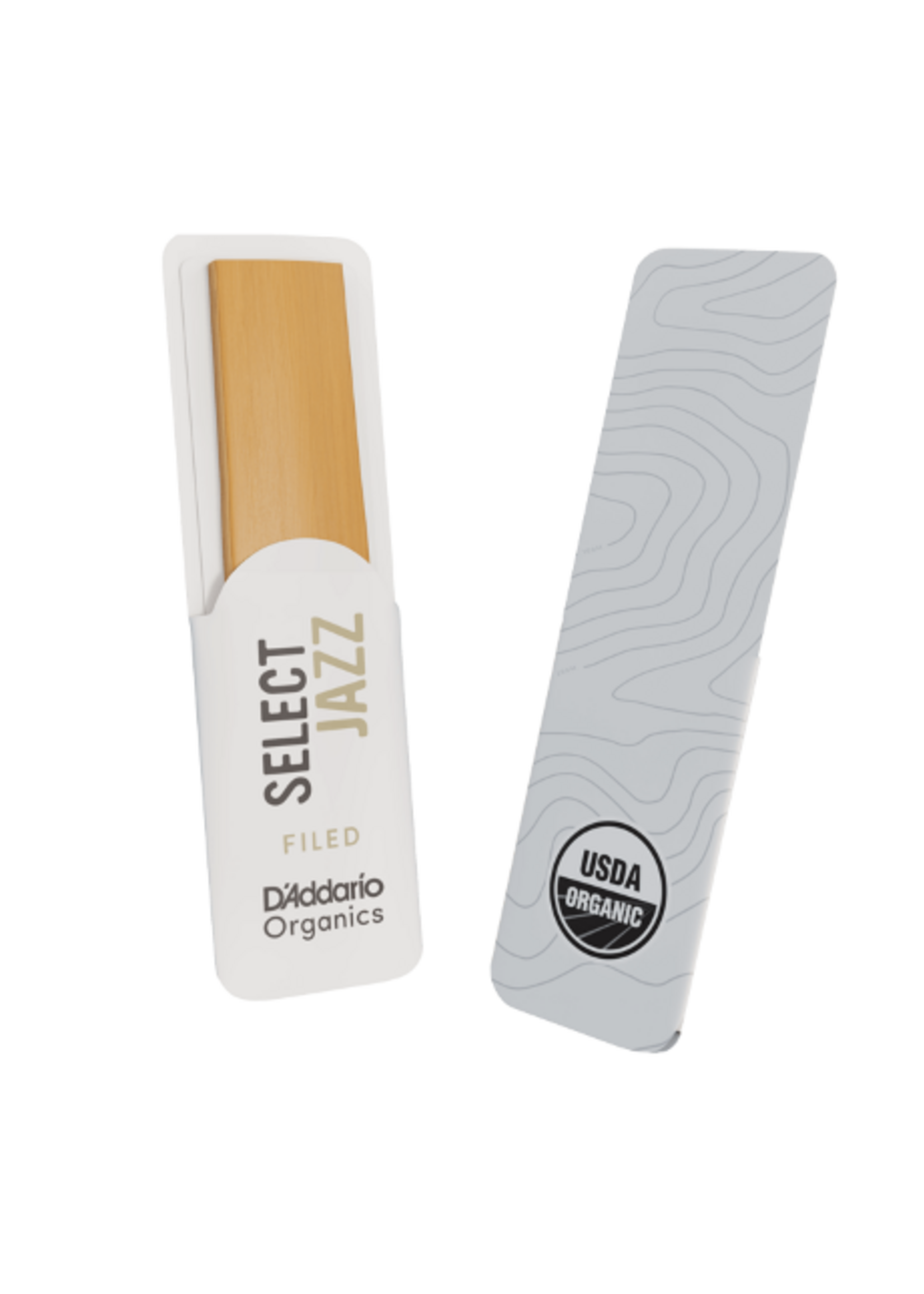 D'Addario Organic Select Jazz Filed altsaxofoon, 3-pack