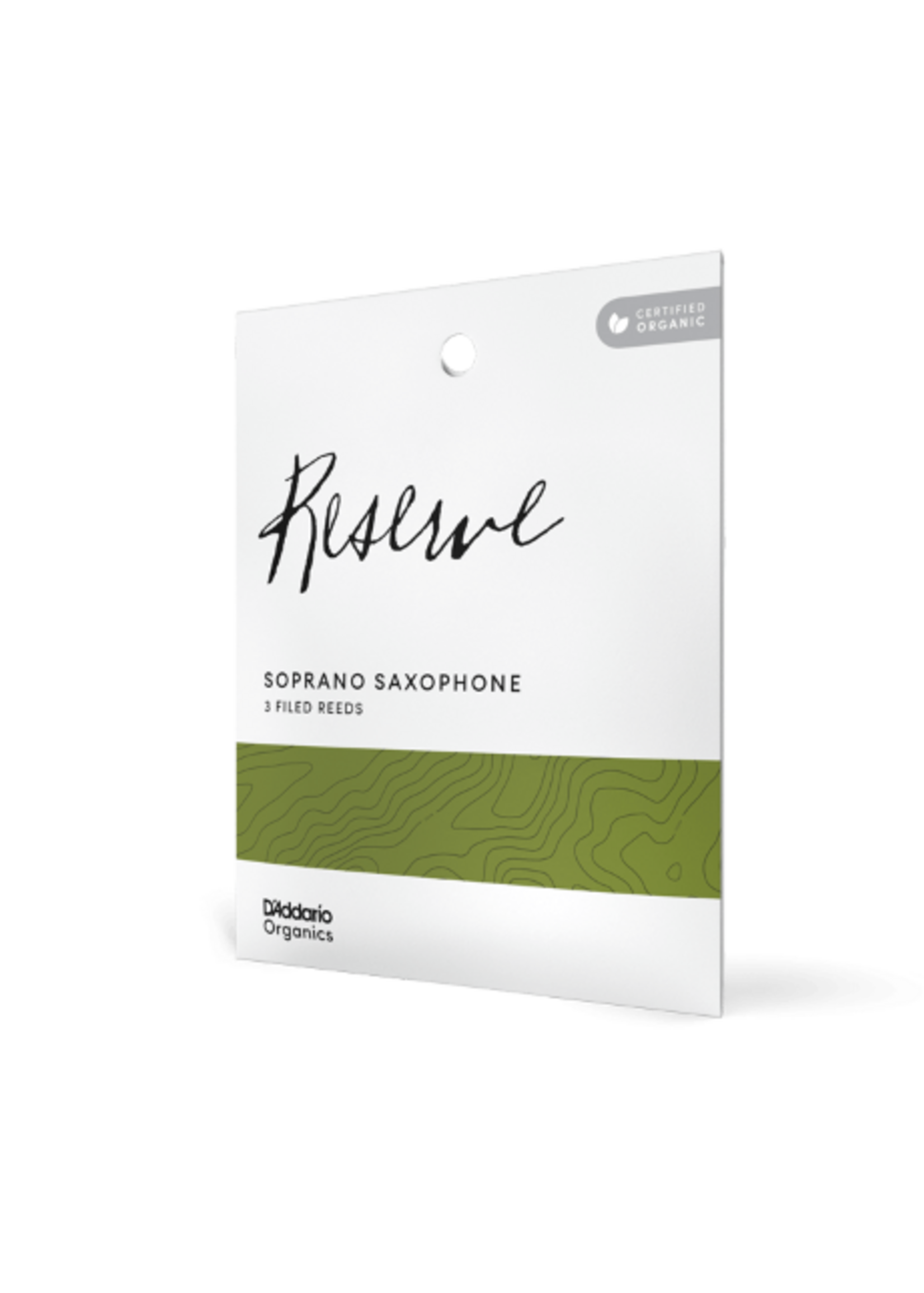 D'Addario D'Addario Organic Reserve sopraan rieten, 3-pack
