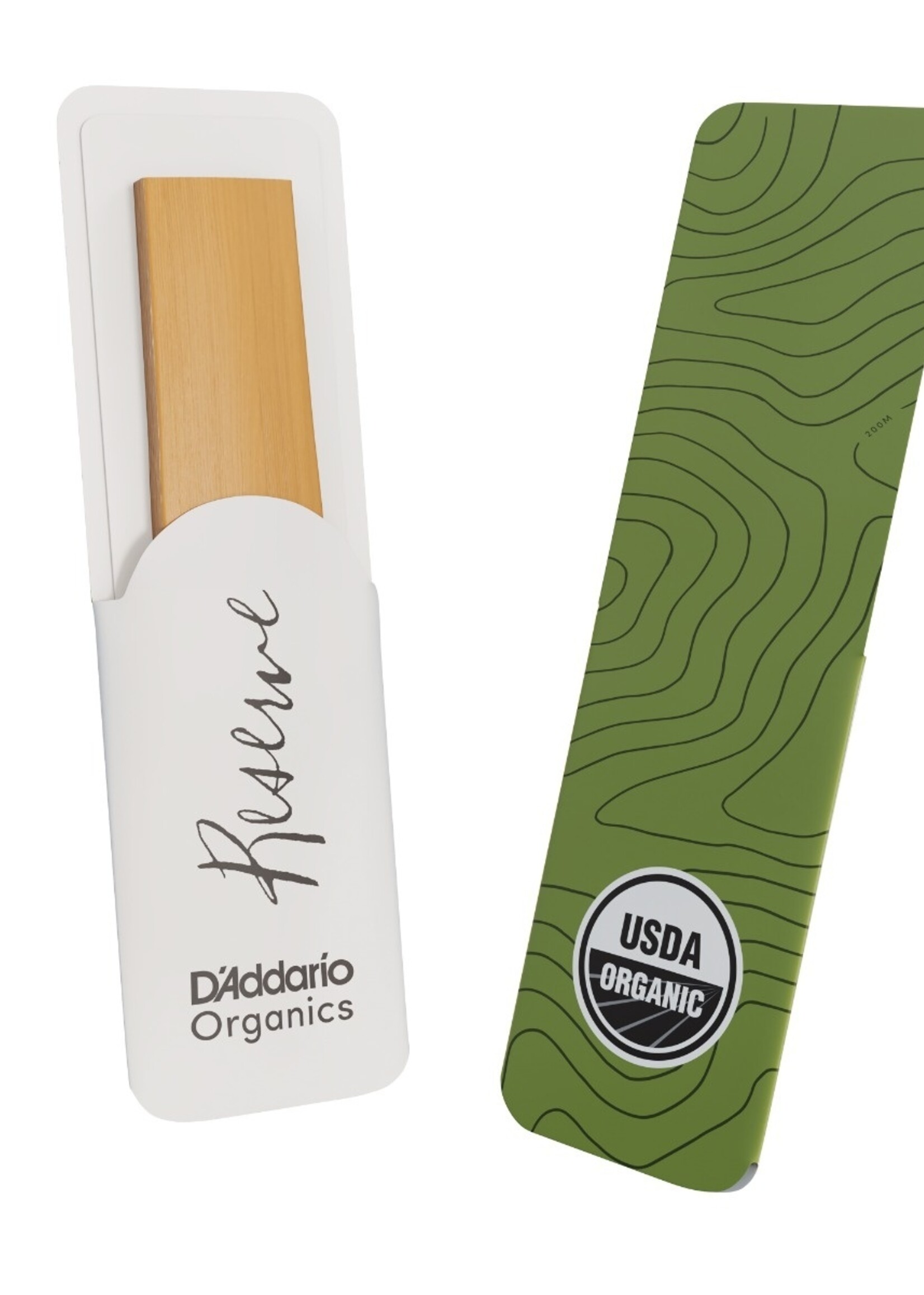 D'Addario D'Addario Organic Reserve sopraan rieten, 3-pack