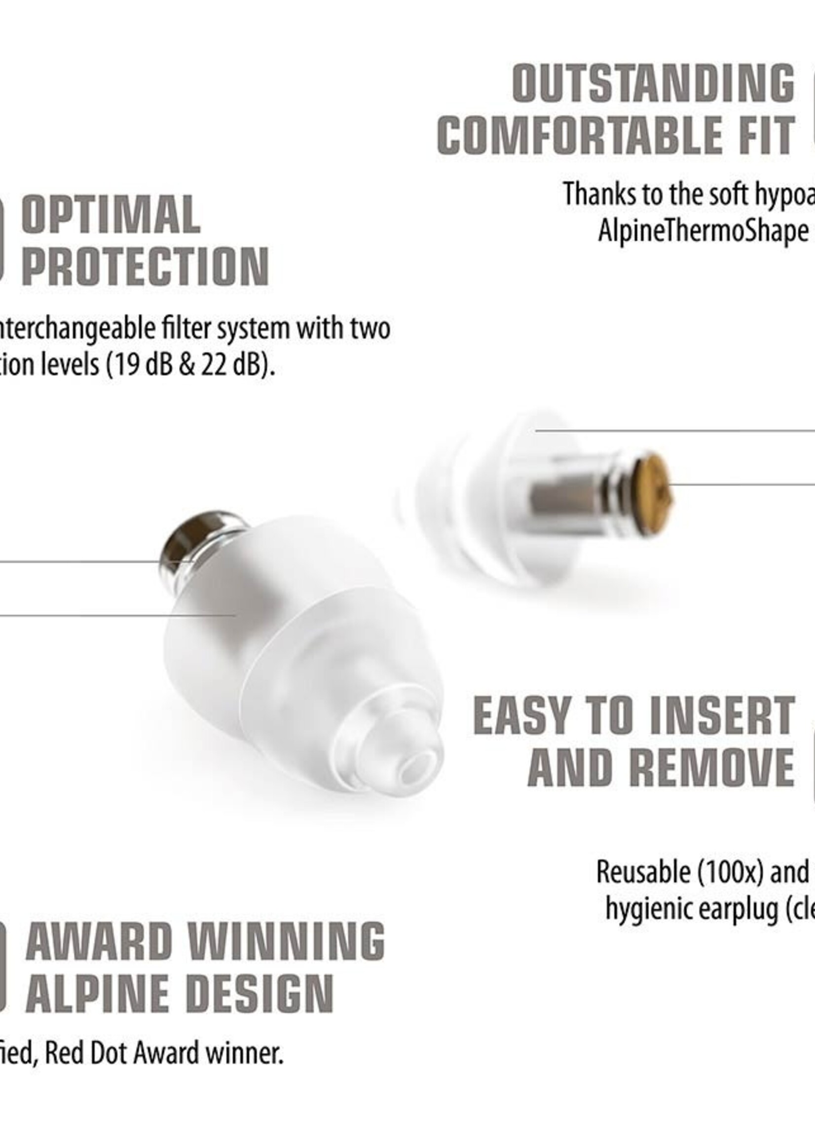 Alpine Alpine gehoorbescherming MusicSafe