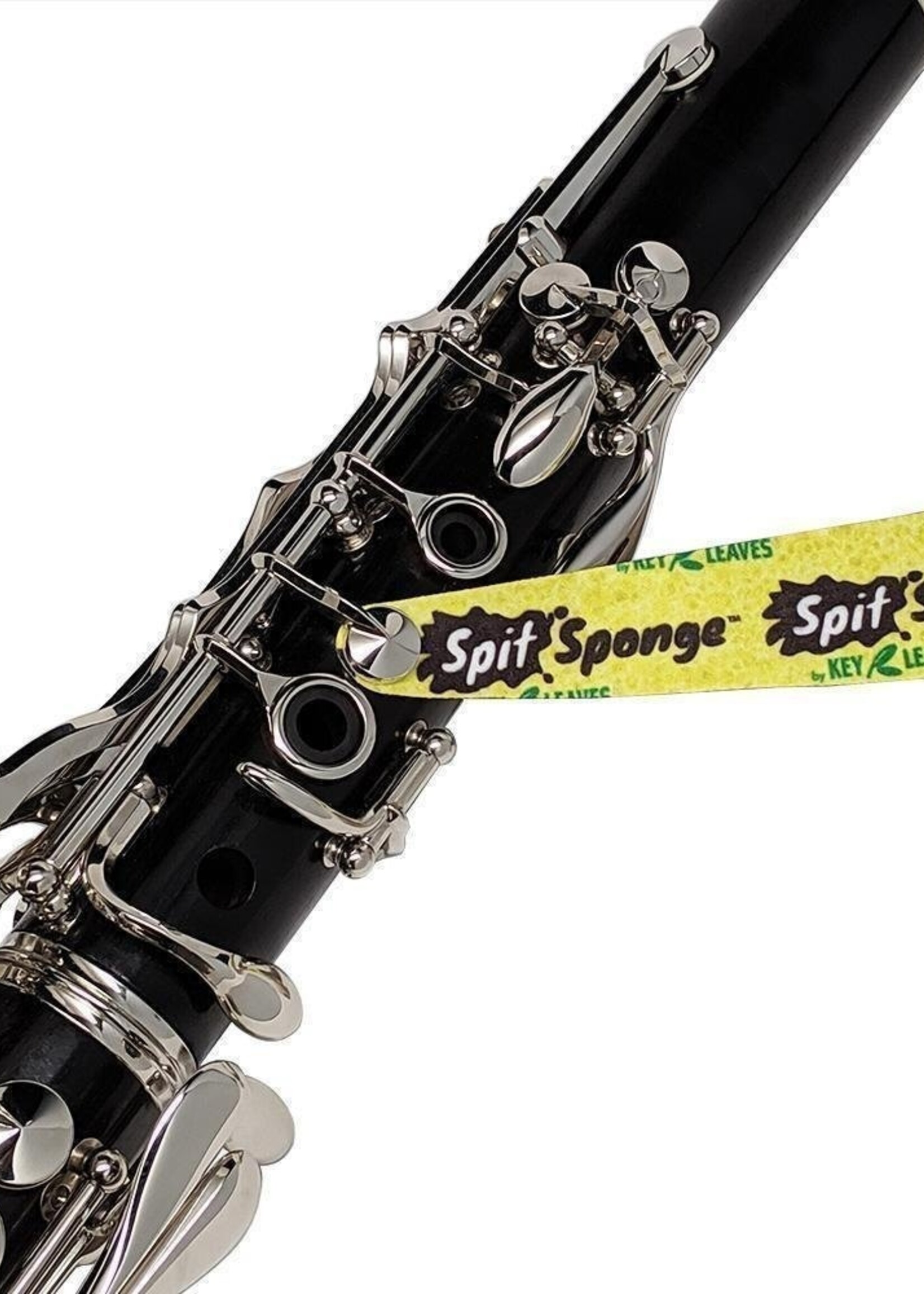 Key Leaves Key Leaves Spit Sponge – Reinigingsspons voor houtblaasinstrumenten