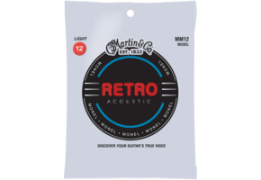 Martin MM12 Retro Acoustic Light - Monel legering