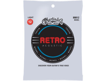 Martin MM12 Retro Acoustic Light - Monel legering
