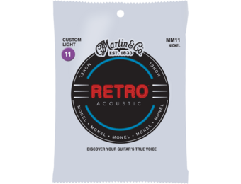 Martin MM11 Retro Acoustic Custom Light - Monel legering