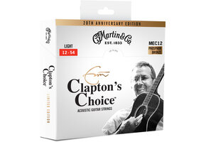 Martin MEC12 Eric Clapton Signature Light - 92/8 Phosphor Bronze