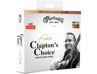 Martin MEC12 Eric Clapton Signature Light - 92/8 Phosphor Bronze