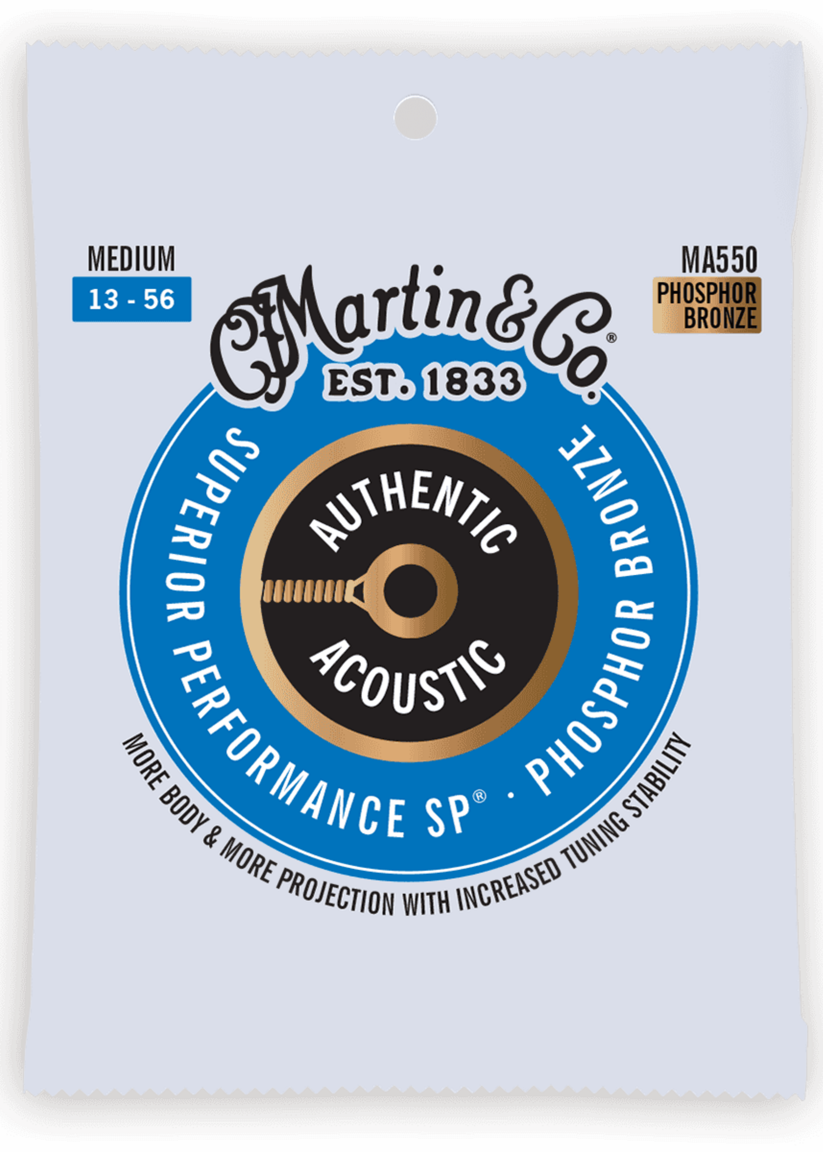 C.F MARTIN & CO Martin MA550 Authentic Medium - 92/8 Phosphor Bronze
