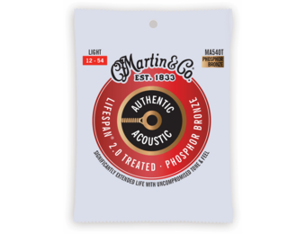 Martin MA540T Authentic Treated Light - 92/8 Phosphor Bronze