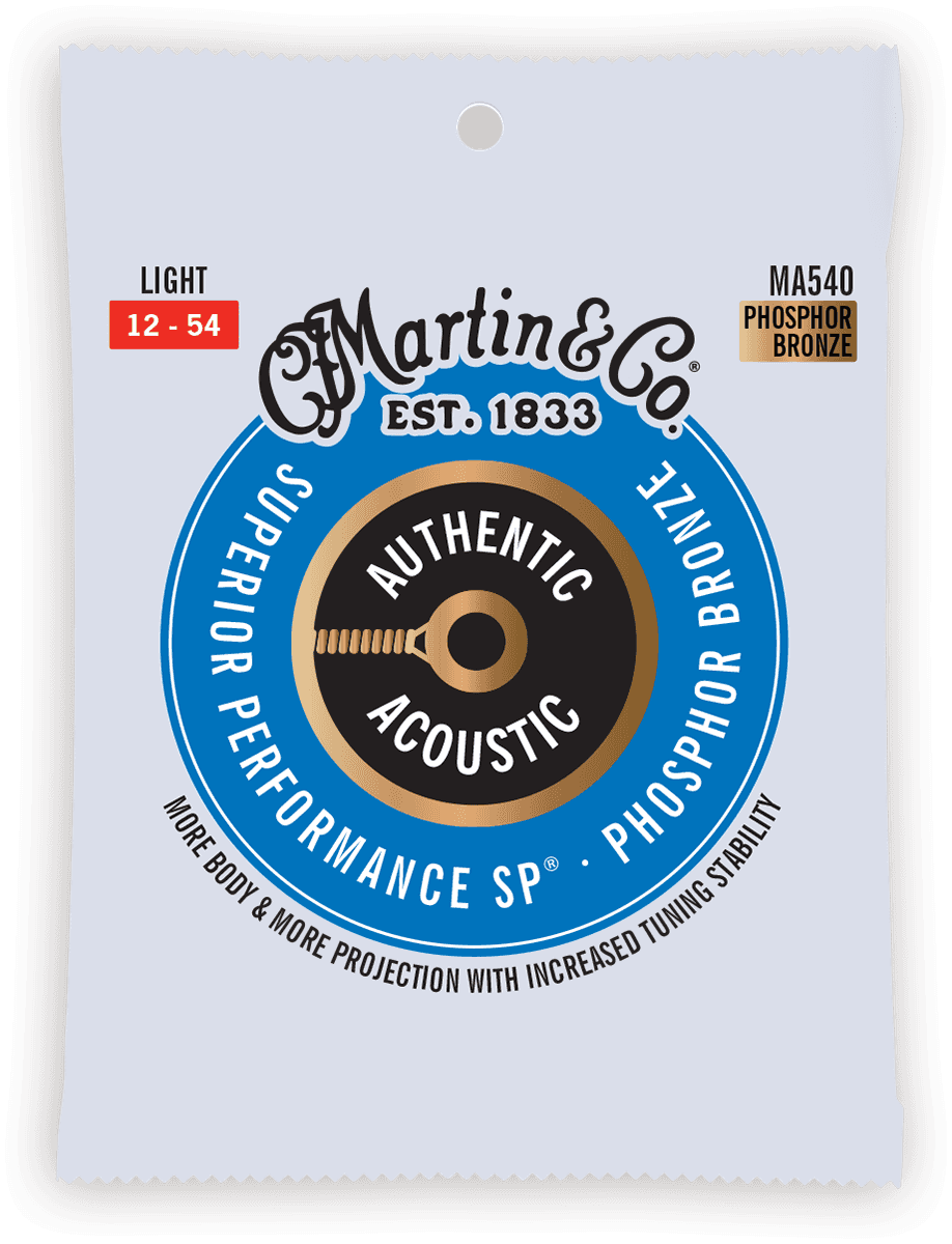 Martin MA540 Authentic Light - 92/8 Phosphor Bronze