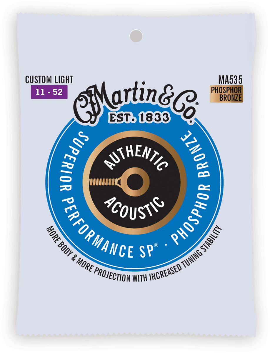 Martin MA535 Authentic Custom Light - 92/8 Phosphor Bronze