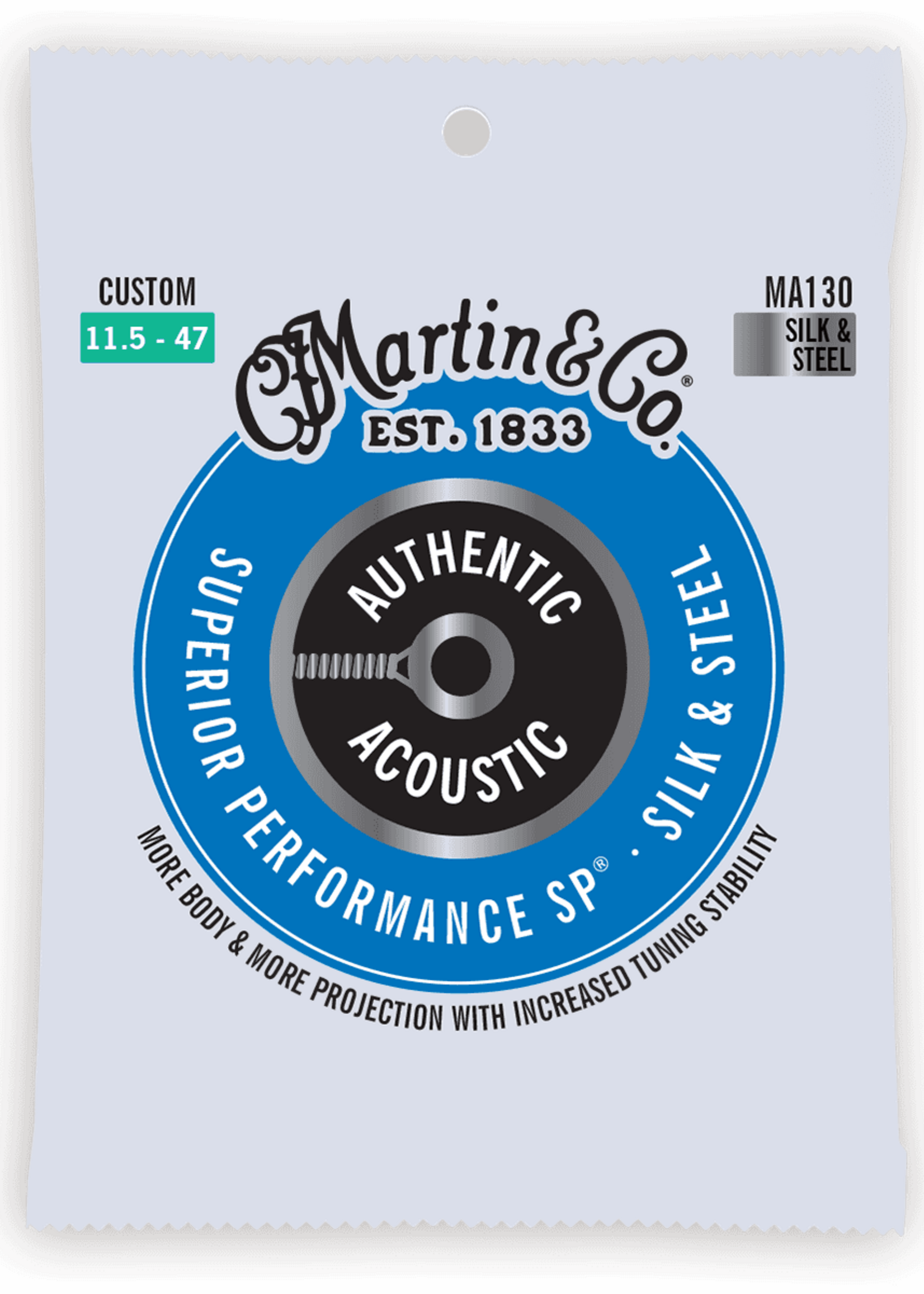 C.F MARTIN & CO Martin MA130 Silk & Steel Custom Light