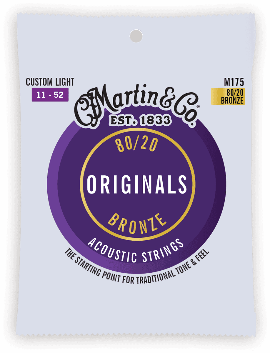 Martin M175 Originals Custom Light - 80/20 Bronze