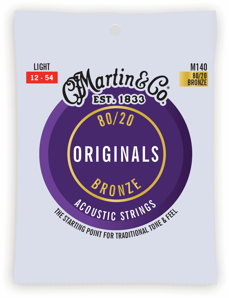 Martin M140 Originals Light - 80/20 Bronze