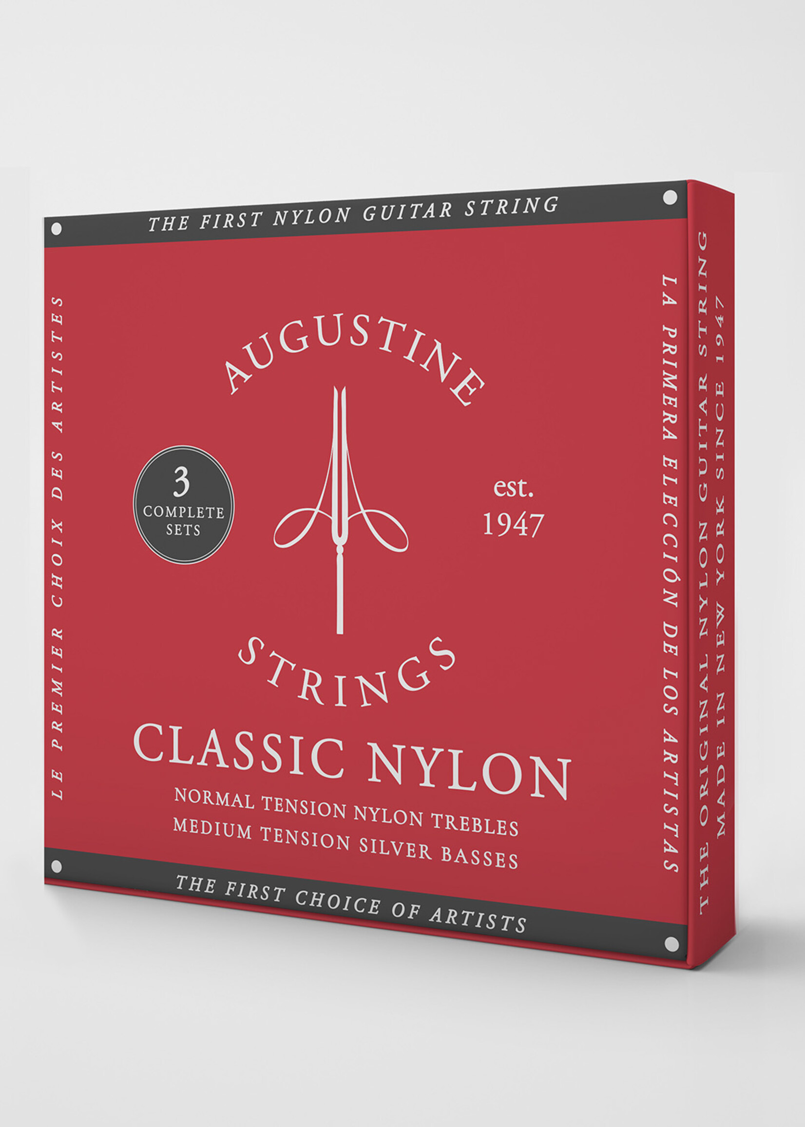 Augustine Augustine Classic Red Snaren voor Klassieke Gitaar (Normal/Medium Tension)
