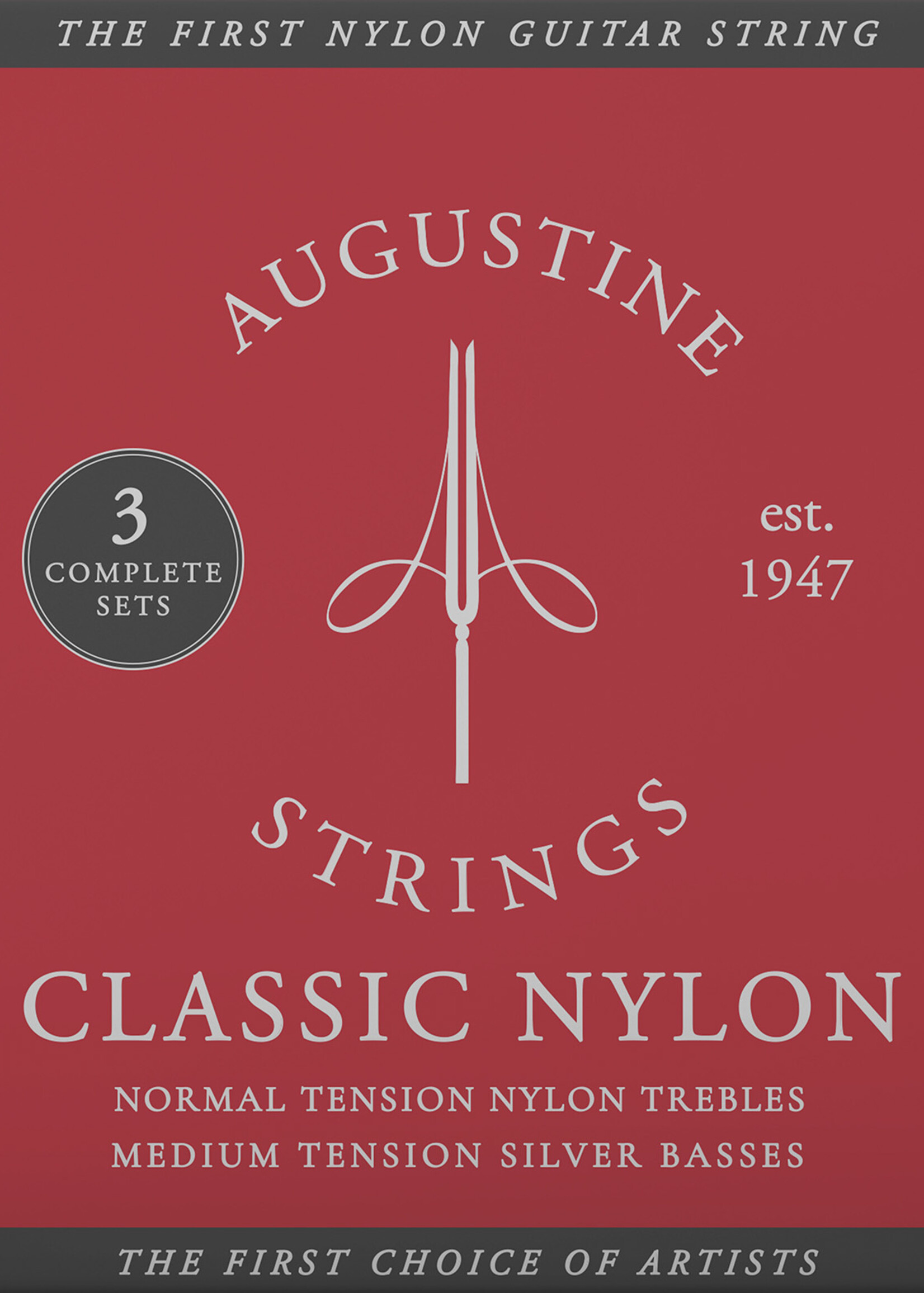 Augustine Augustine Classic Red Snaren voor Klassieke Gitaar (Normal/Medium Tension)