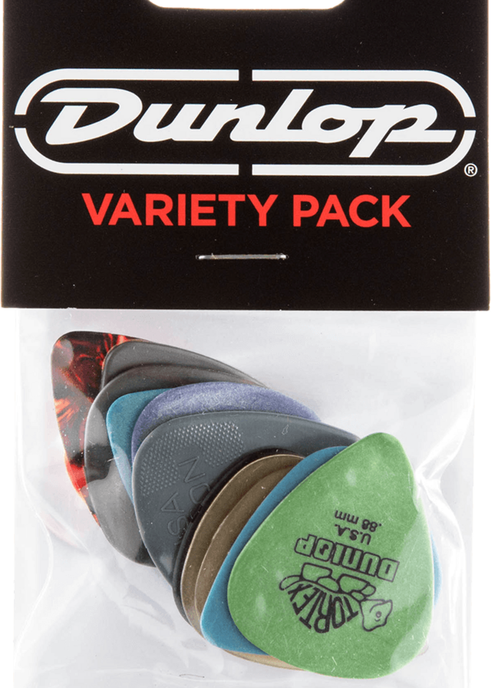 Dunlop Dunlop PVP102 Plectrum Variety Pack Medium/Heavy (12 stuks)