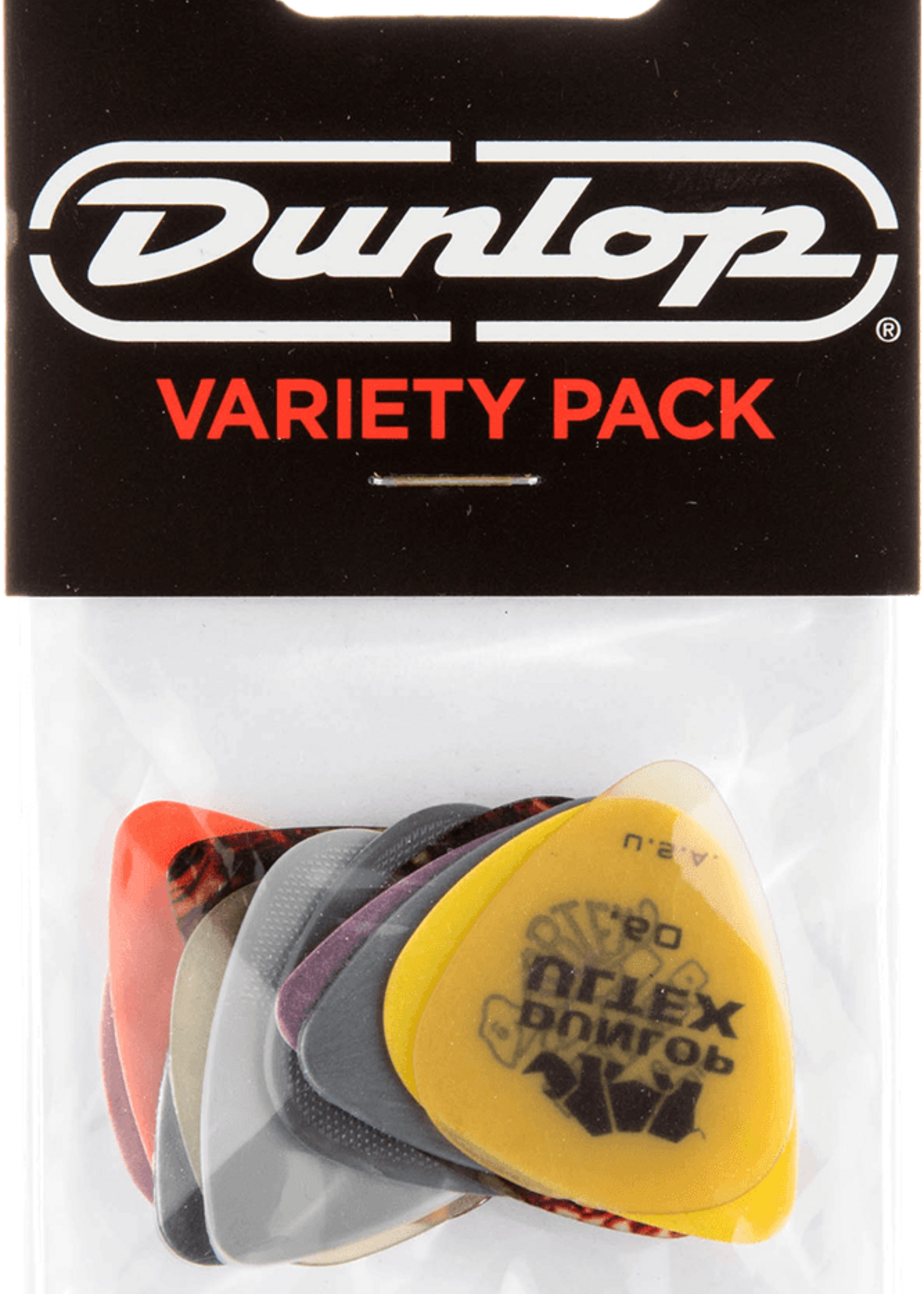 Dunlop Dunlop PVP101 Plectrum Variety Pack Light/Medium (12 stuks)