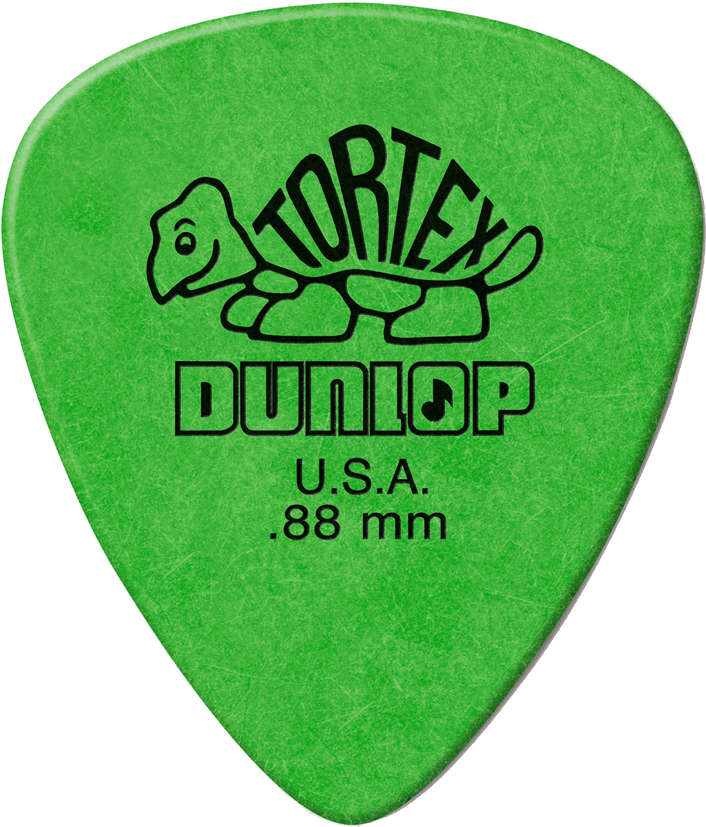 Dunlop 418P088 Tortex Standard Player's Pack Plectrum 0.88 mm (12 stuks)