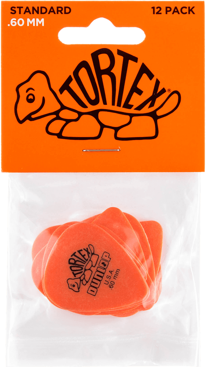 Dunlop 418P060 Tortex Standard Player's Pack Plectrum 0.60 mm (12 stuks)
