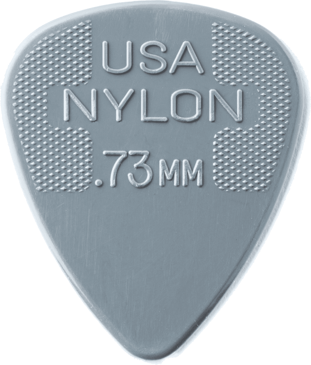 Dunlop 44P073 Nylon Standard Player's Pack Plectrum 0.73 mm (12 stuks)