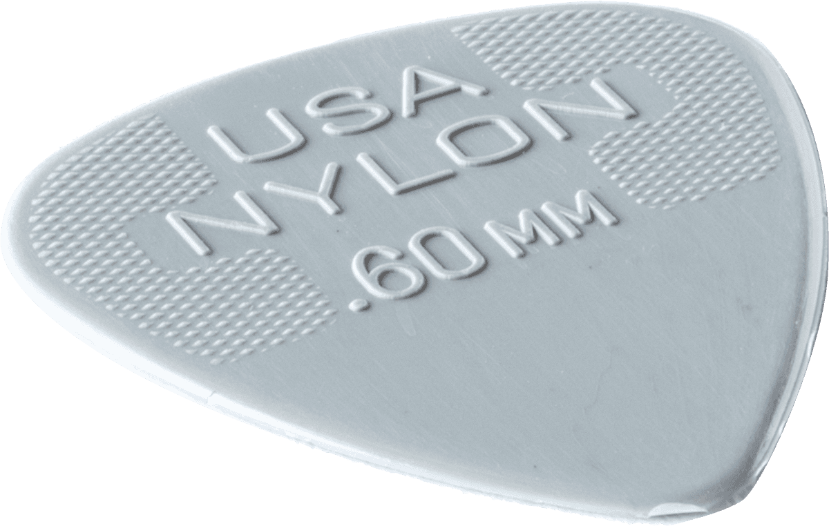 Dunlop 44P060 Nylon Standard Player's Pack Plectrum 0.60 mm (12 stuks)