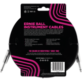 Ernie Ball Instrumentenkabel 3 Meter Zwart (Recht/Recht) (EB6048)