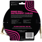 Ernie Ball Instrumentenkabel 5,5 Meter Zwart - Recht/Haaks (EB6086)