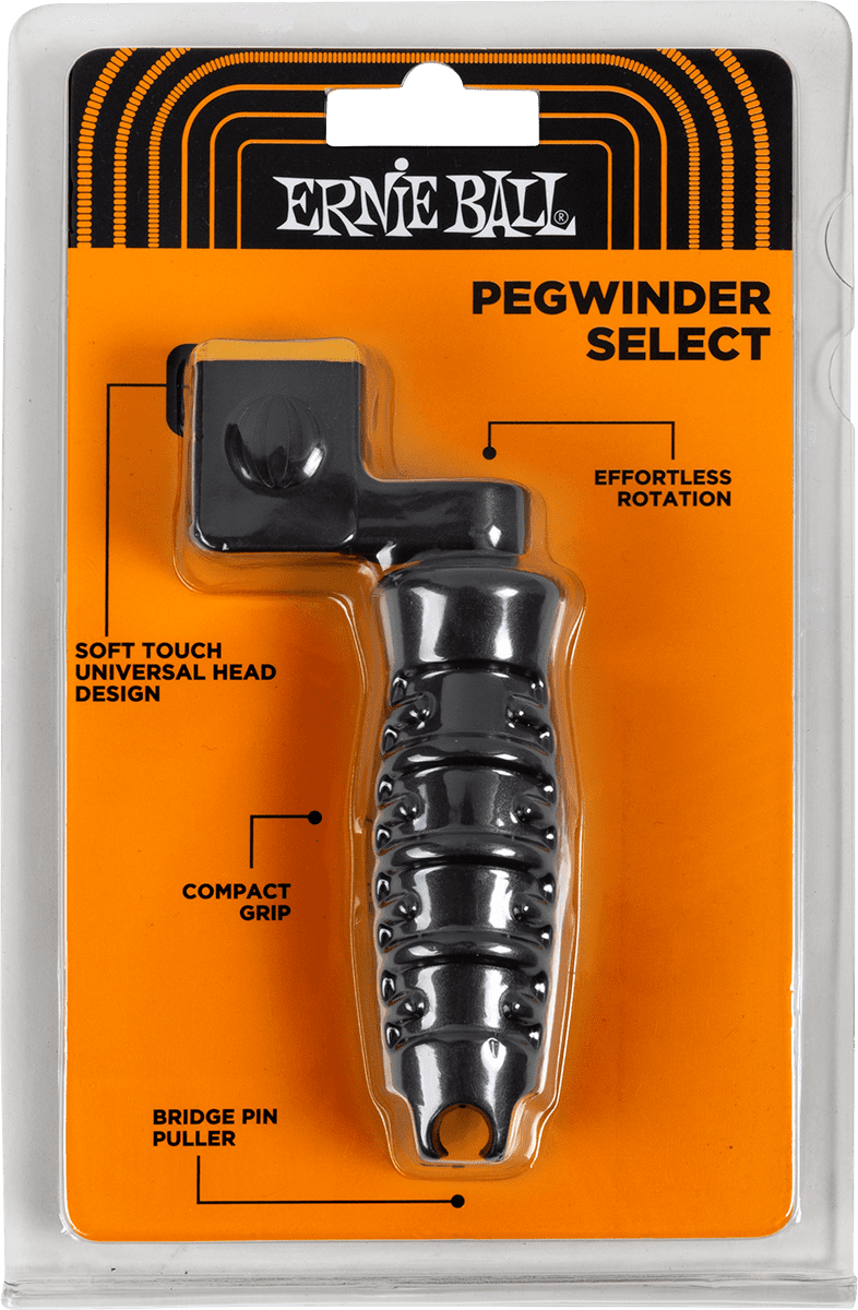 Ernie Ball Pegwinder| Snarenwinder Gitaar met Bridgepin Puller (EB 9610)
