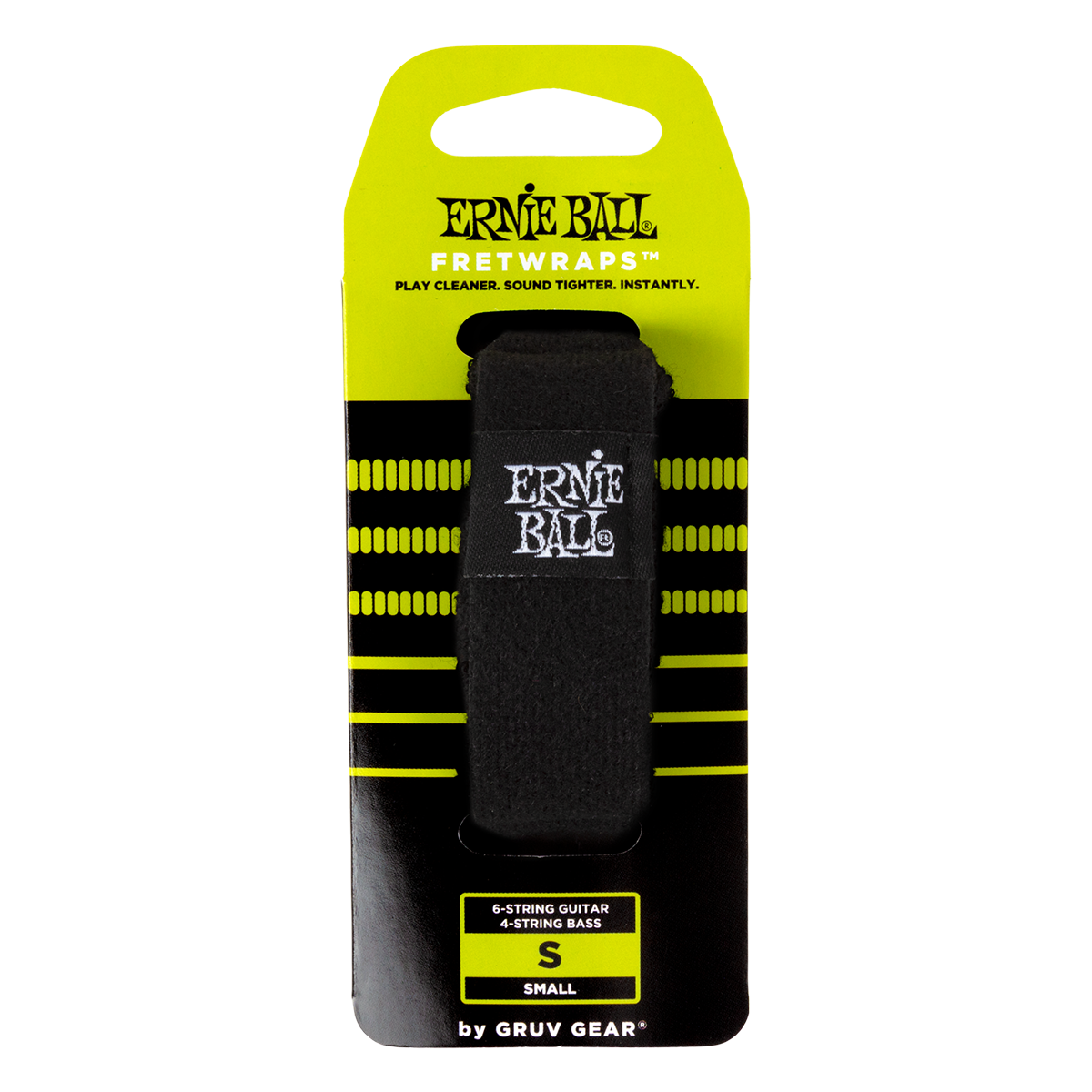 Ernie Ball Fretwrap Zwart Snaardemper (EB 9612)