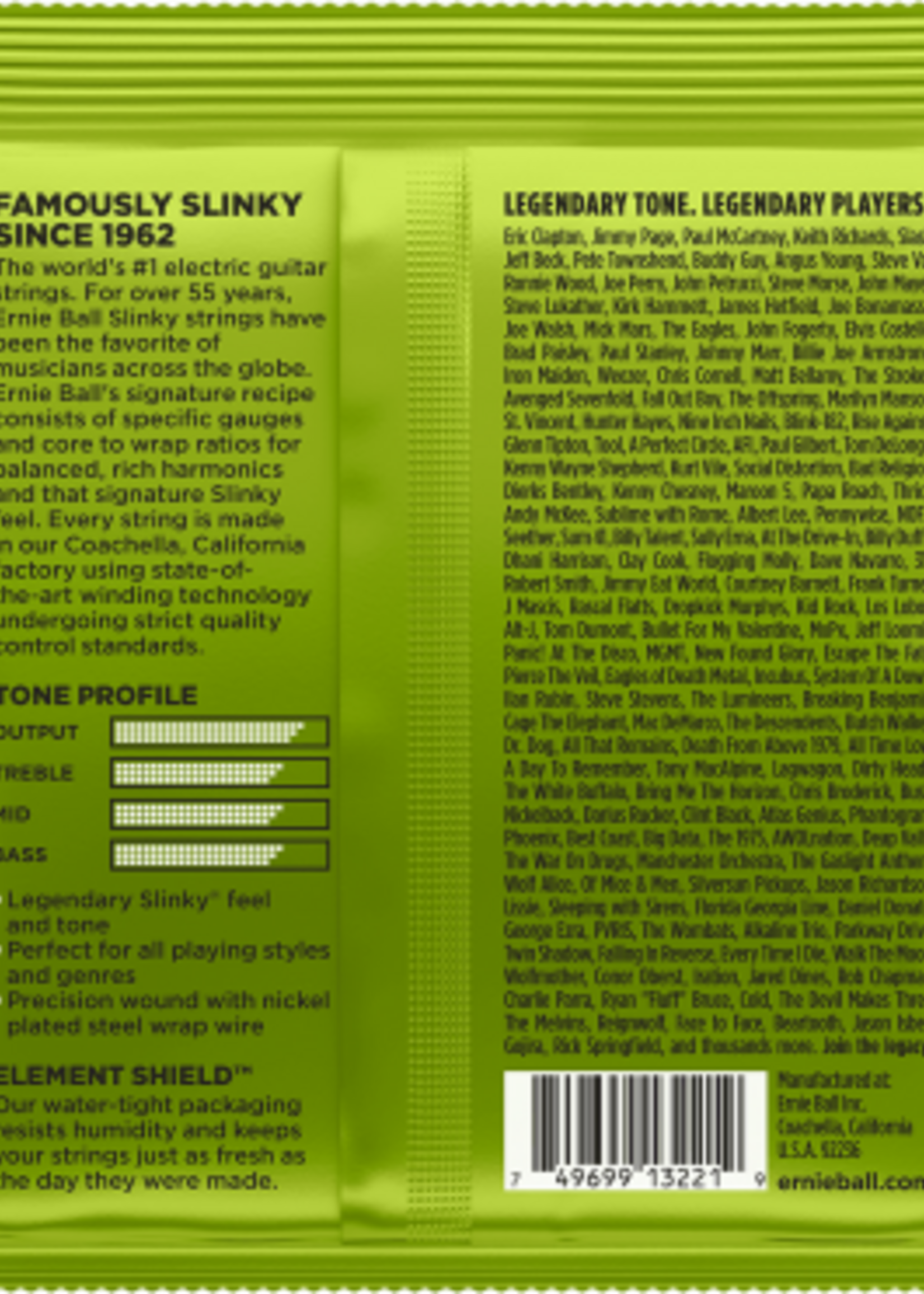 Ernie Ball Ernie Ball Regular Slinky 3-Pack Elektrische Gitaarsnaren 10-46 (EB 3221)