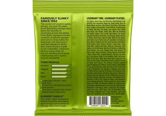 Ernie Ball Regular Slinky 3-Pack Elektrische Gitaarsnaren 10-46 (EB 3221)
