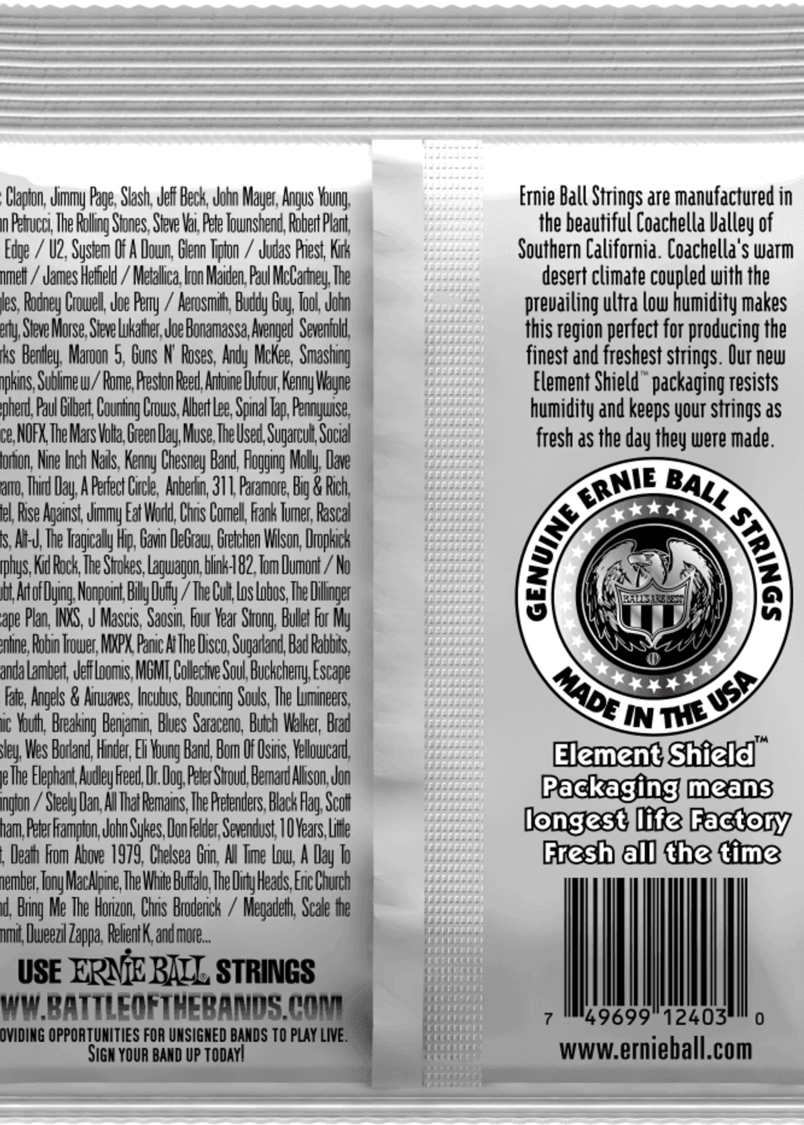 Ernie Ball Ernie Ball Ernesto Palla Spaanse Gitaar Snaren Clear/Silver – Normale Spanning (EB 2403)