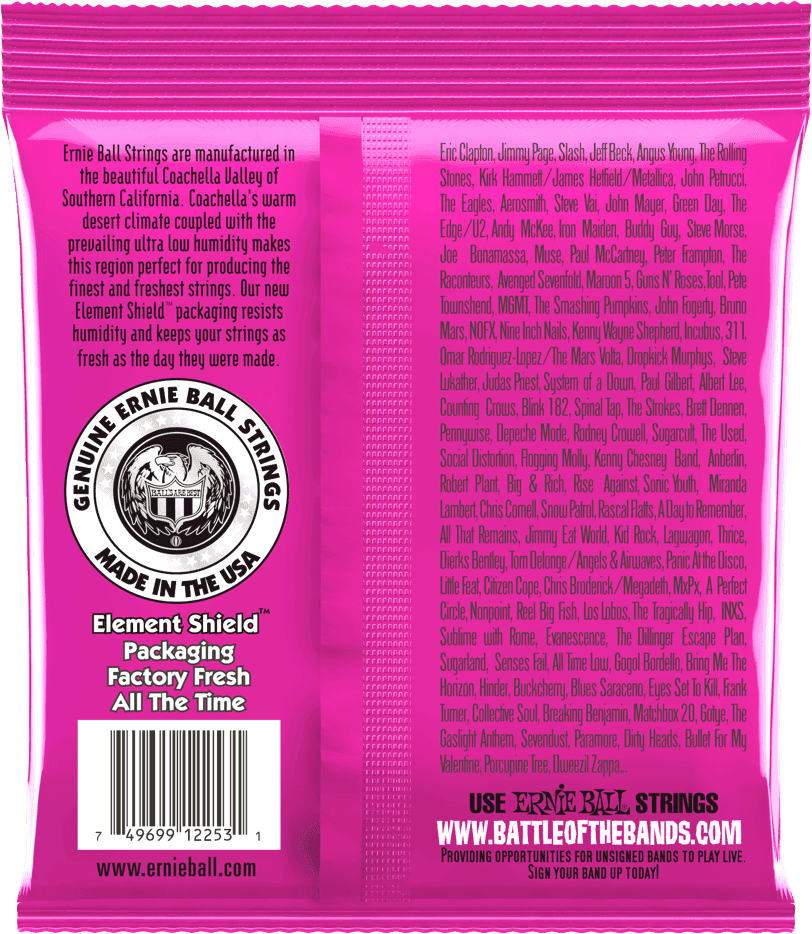 Ernie Ball Classic Pure Nickel Super Slinky Elektrische Gitaarsnaren 9-42 (EB 2253)