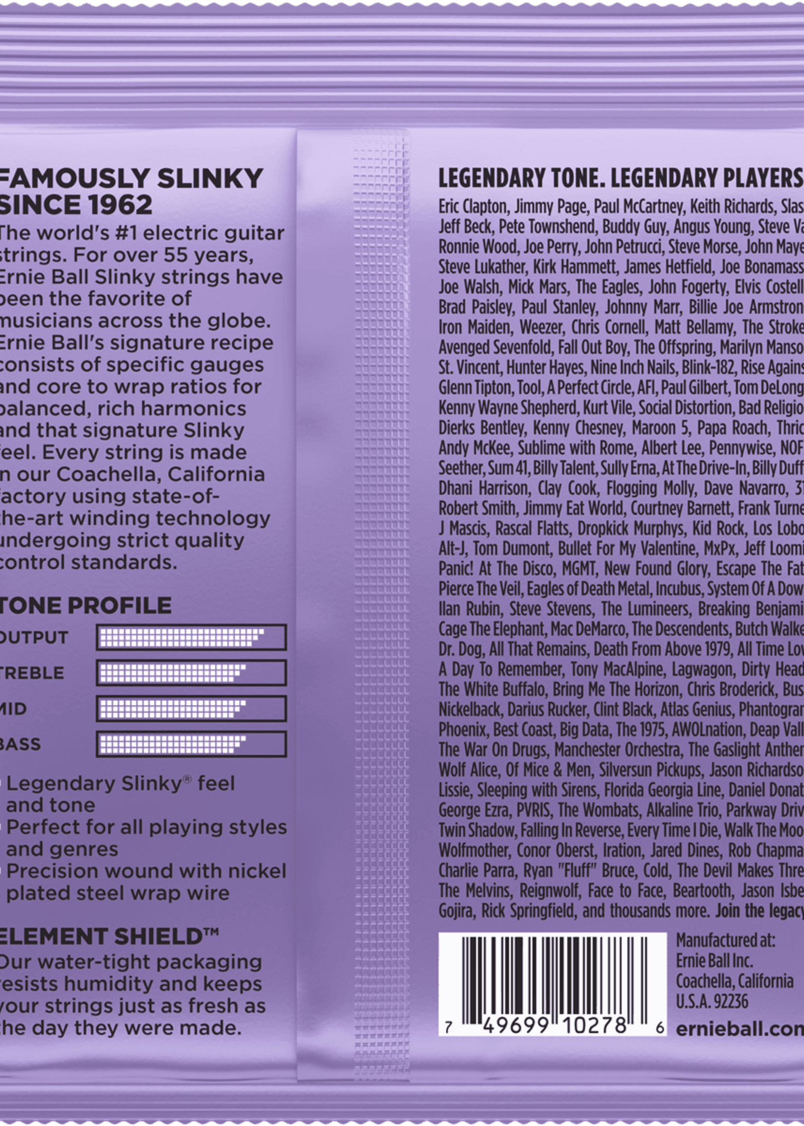 Ernie Ball Ernie Ball Ultra Slinky Elektrische Gitaarsnaren 10-48 (EB 2227)