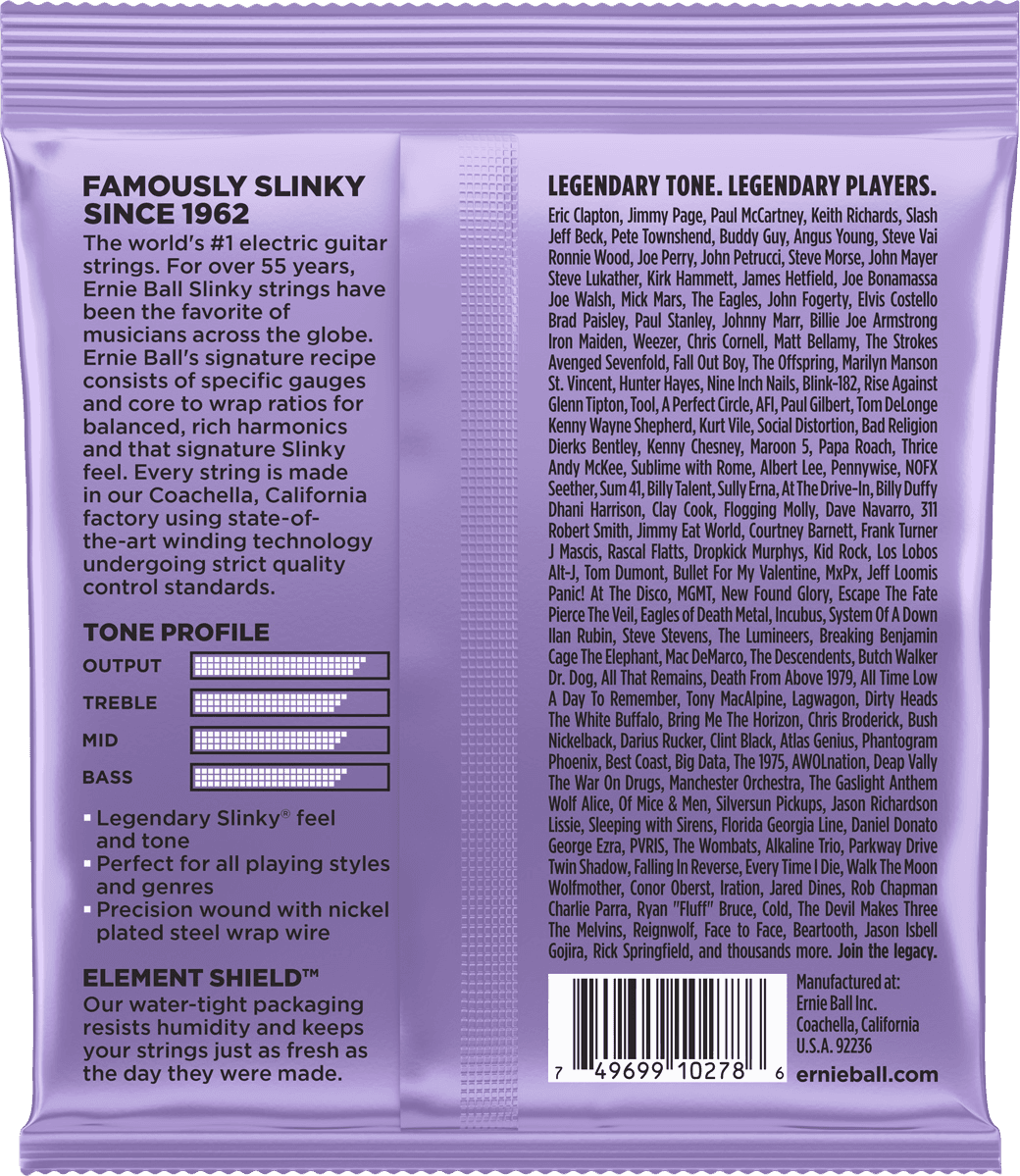 Ernie Ball Ultra Slinky Elektrische Gitaarsnaren 10-48 (EB 2227)