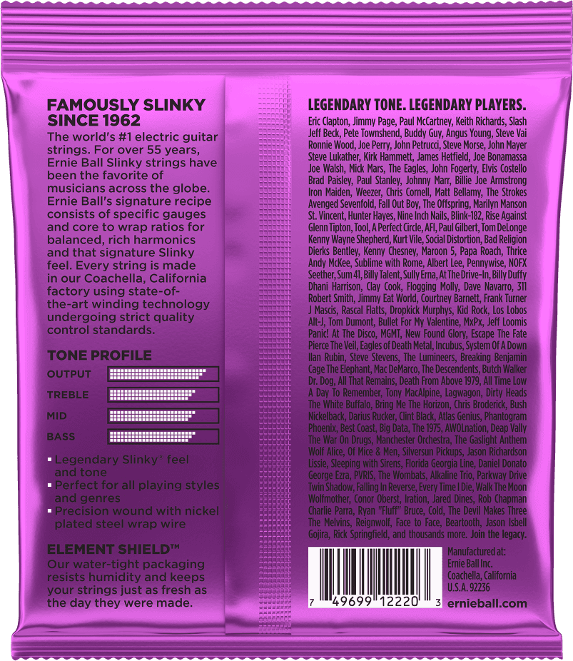 Ernie Ball Power Slinky Elektrische Gitaarsnaren 11-48 (EB 2220)