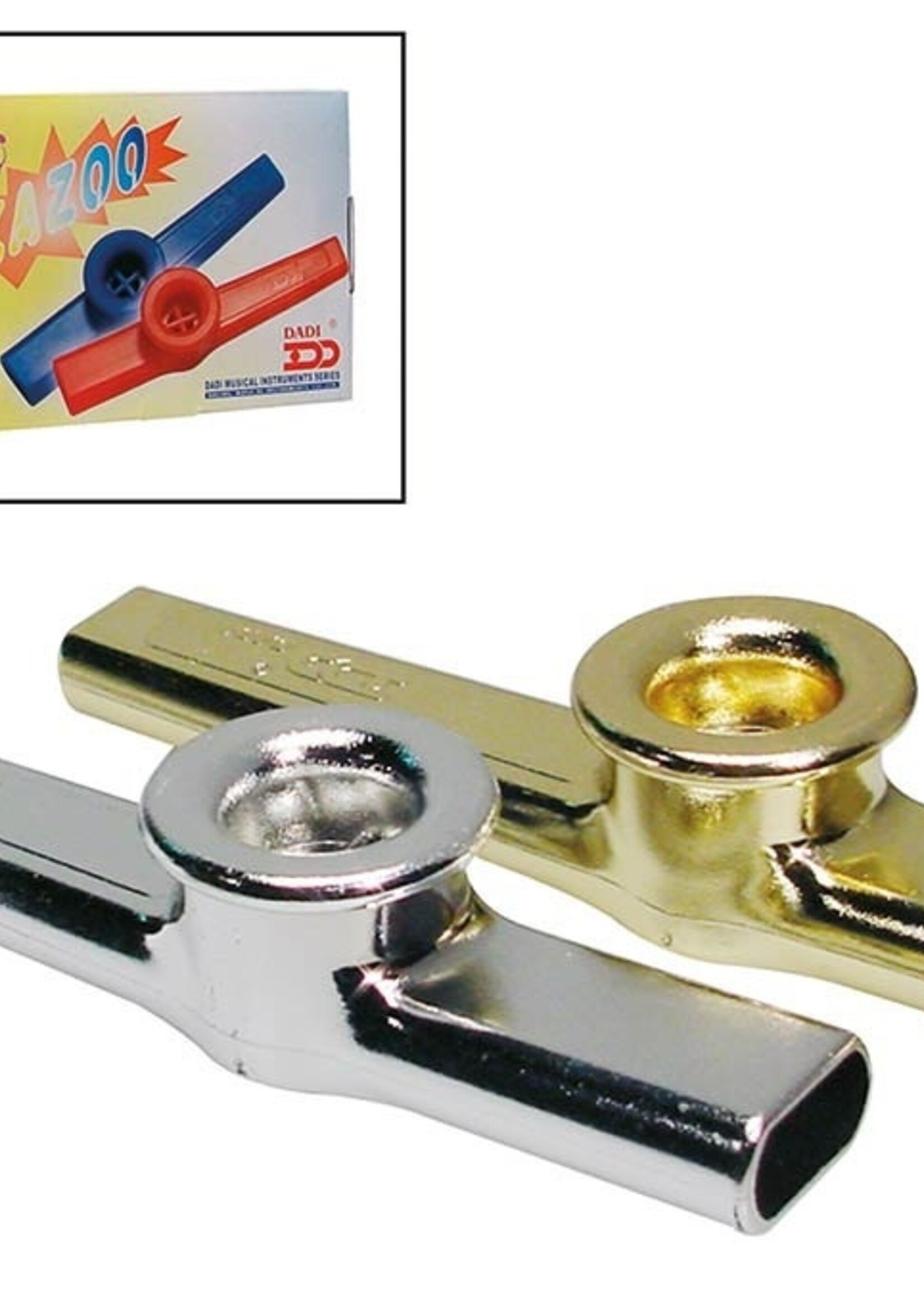 Kunststof Kazoo – Zilver/Goudkleurig