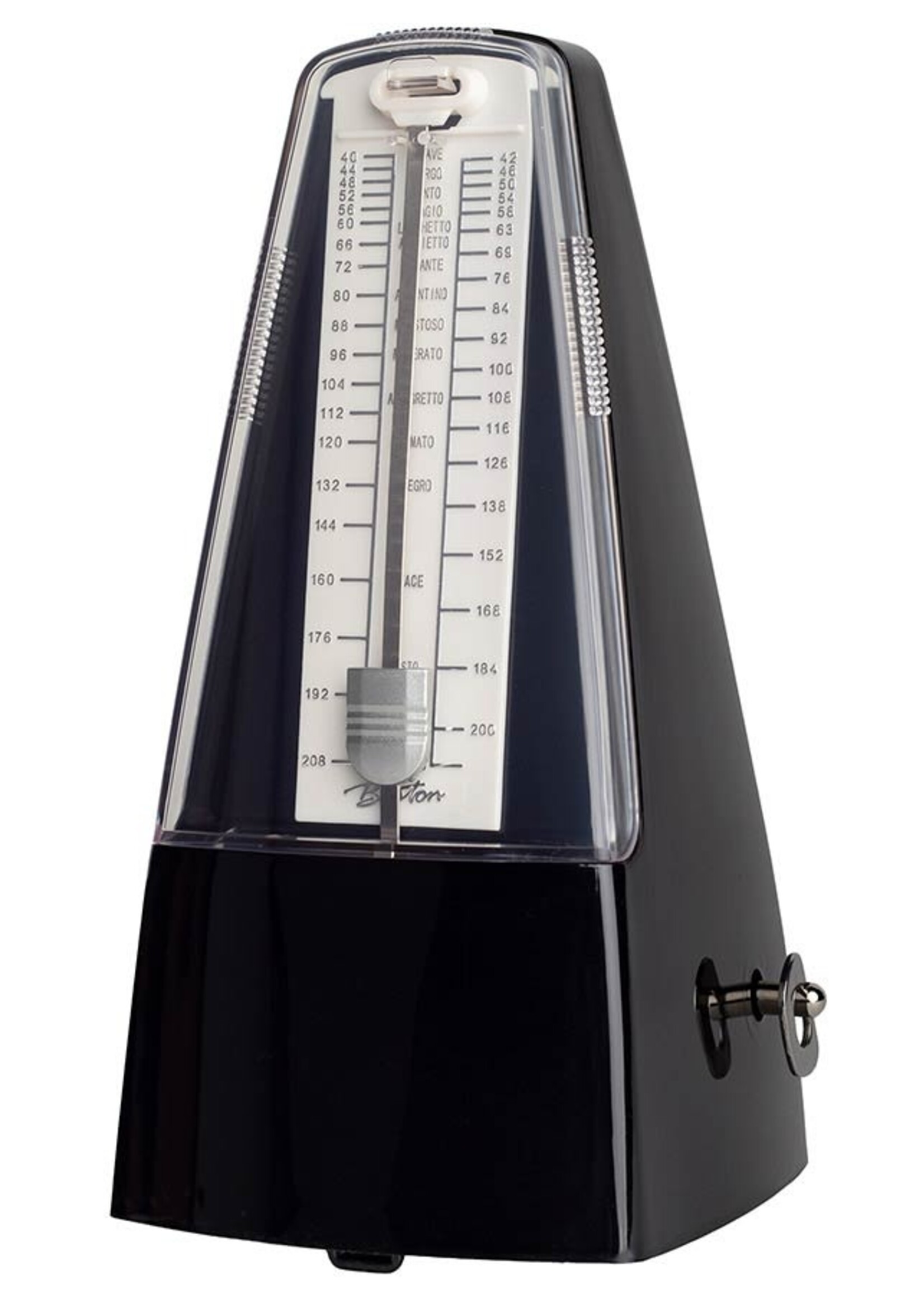 Boston Boston Analoge Metronoom Met Bel Zwart
