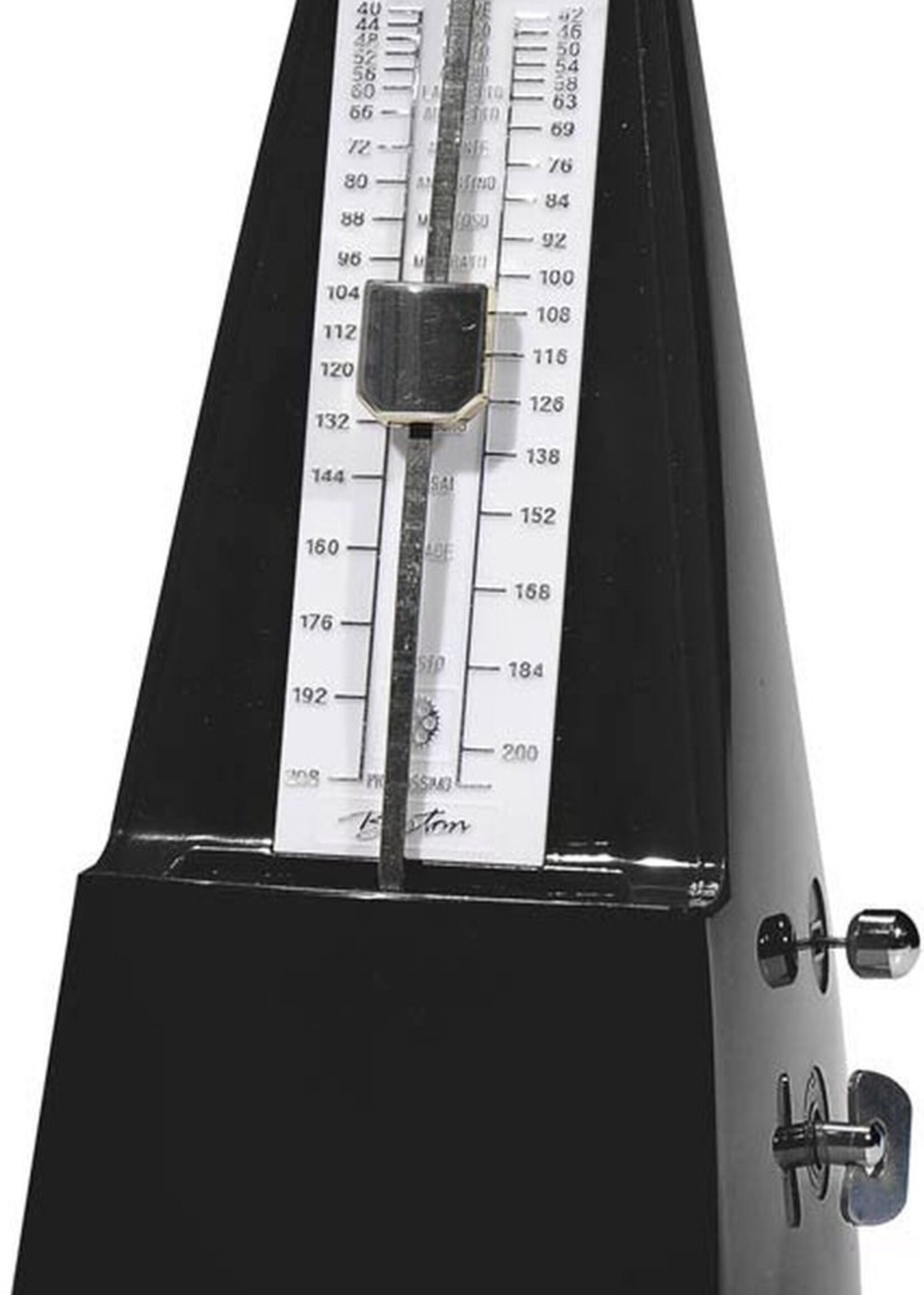 Boston Boston Analoge Metronoom Met Bel Zwart