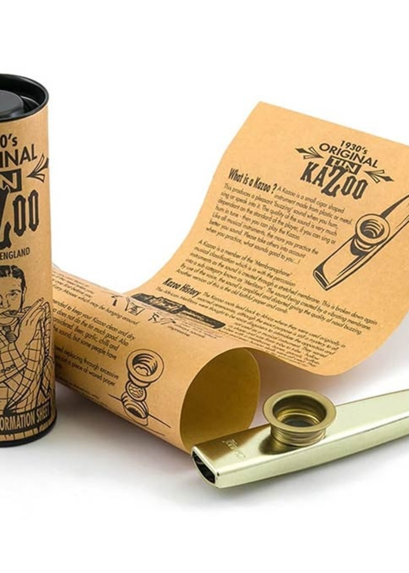 Clarke Clarke Kazoo Metaal Zilver Coated