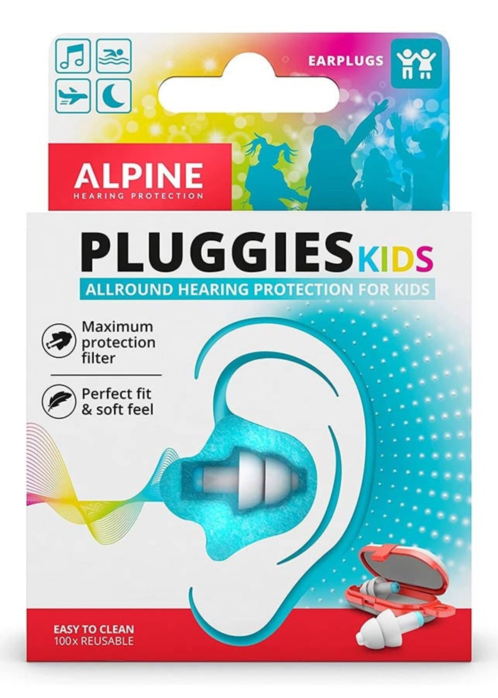 Alpine Alpine Pluggies Kids Oordoppen (3-12 jaar)