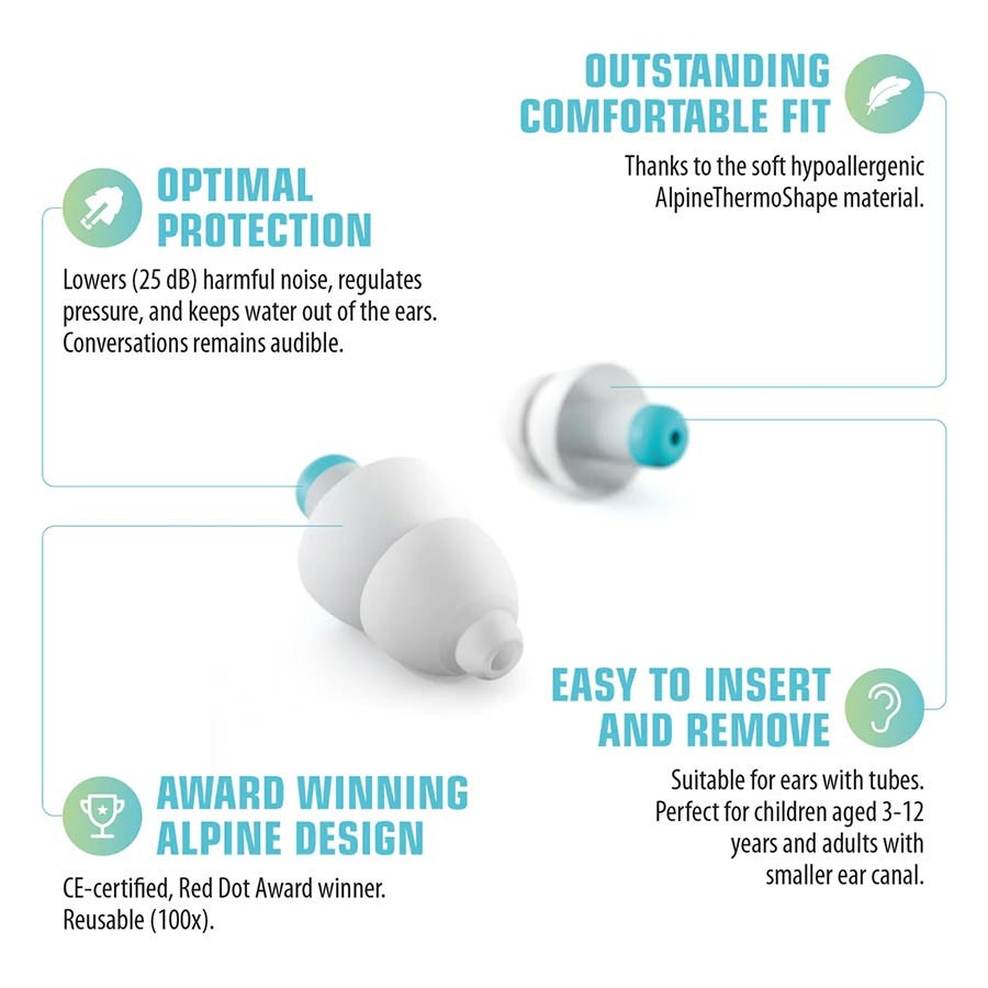 Alpine Pluggies Kids Oordoppen (3-12 jaar)