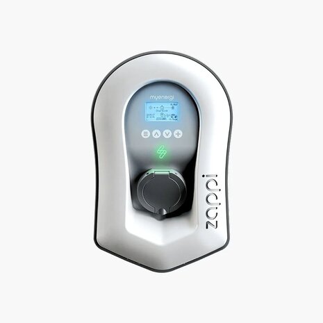 myenergi myenergi Zappi v2.1 - 2H22U Socket 1PH/3PH Wit myenergi myenergi Zappi v2.1 - 2H22U Socket 1PH/3PH Wit