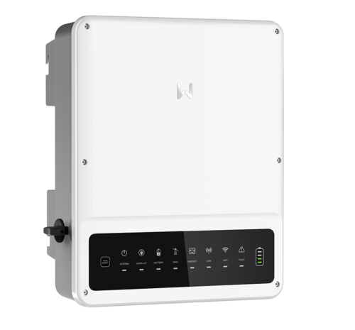GoodWe GoodWe Omvormer 3600N-EH-2 Plus+, 1-Fase, 16A, 2 MPPT 2 IN, WIFI, Hybride, HV, incl. GM3000 en 3 CT' GoodWe GoodWe Omvormer 3600N-EH-2 Plus+, 1-Fase, 16A, 2 MPPT 2 IN, WIFI, Hybride, HV, incl. GM3000 en 3 CT'