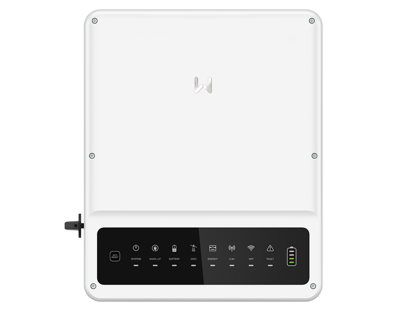 GoodWe GoodWe Omvormer 5000N-EH-BE, 1-Fase, 21.7A, 2 MPPT 2 IN, WIFI/LAN/BT, Hybride, HV, GM1000, 1x CT