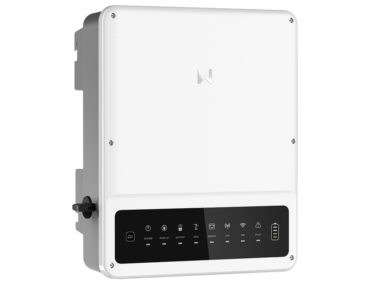 GoodWe GoodWe Omvormer 5000N-EH-BE, 1-Fase, 21.7A, 2 MPPT 2 IN, WIFI/LAN/BT, Hybride, HV, GM1000, 1x CT