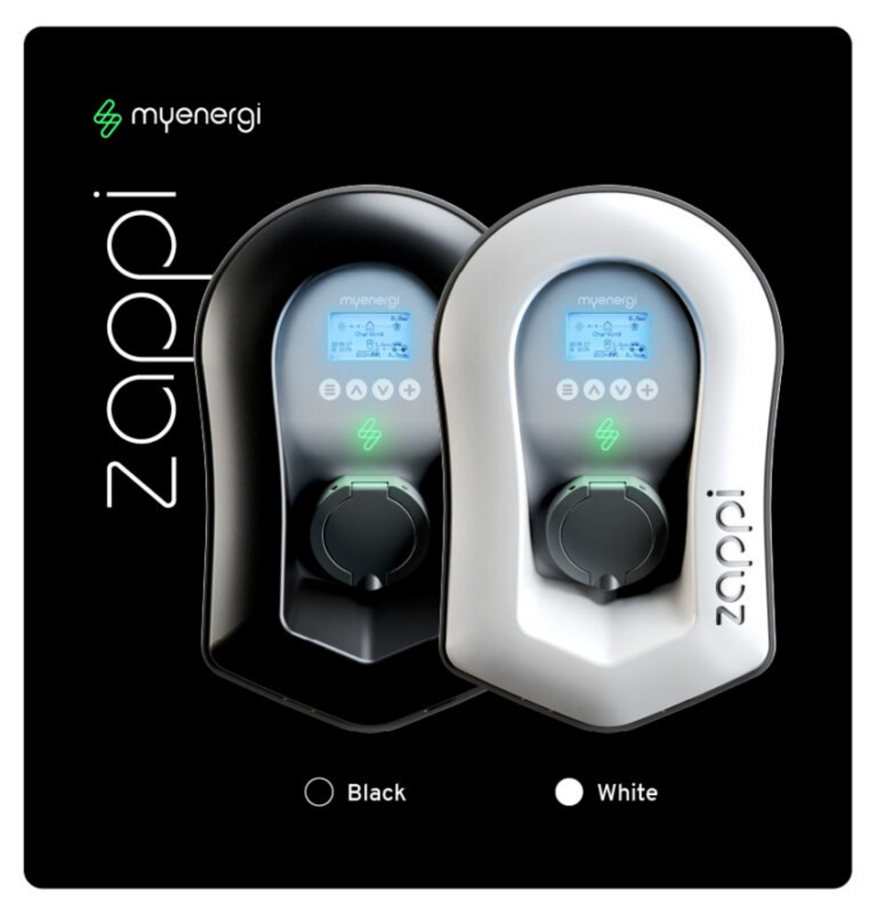 myenergi myenergi Zappi v2.1 - 2H22T Bekabeld 1PH/3PH Zwart myenergi myenergi Zappi v2.1 - 2H22T Bekabeld 1PH/3PH Zwart